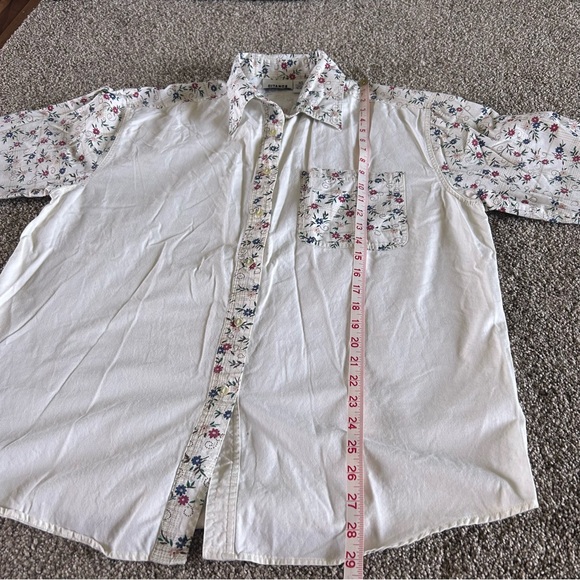 [Gitano] VTG Floral Button Down Shirt - Picture 5 of 7